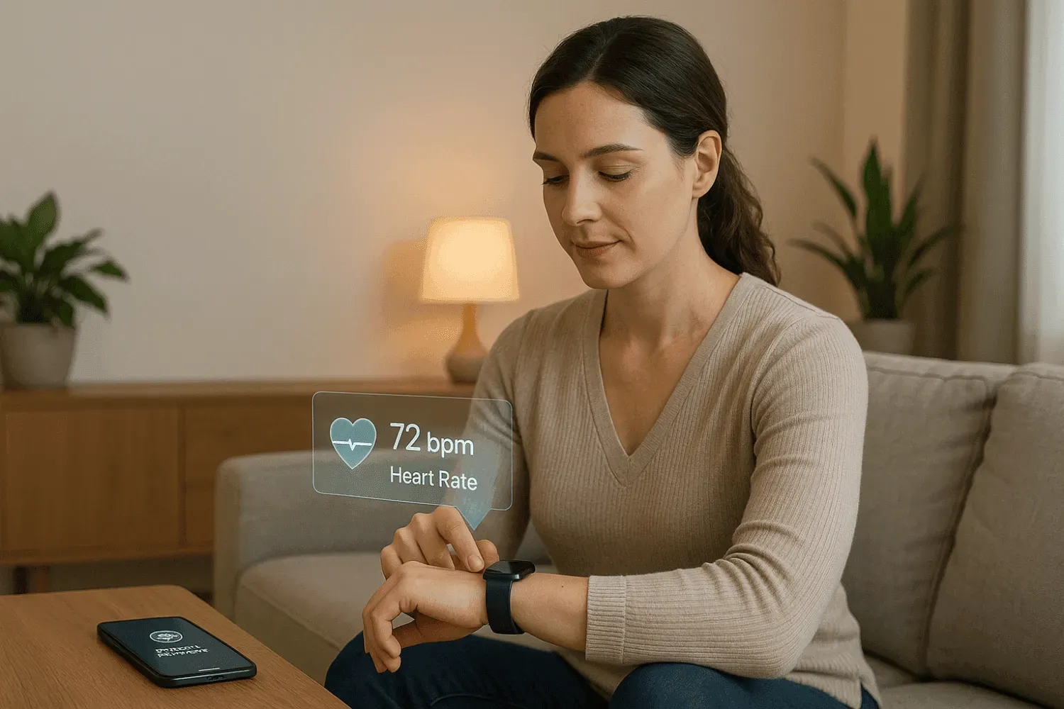 AI technologies improving health and wellness.