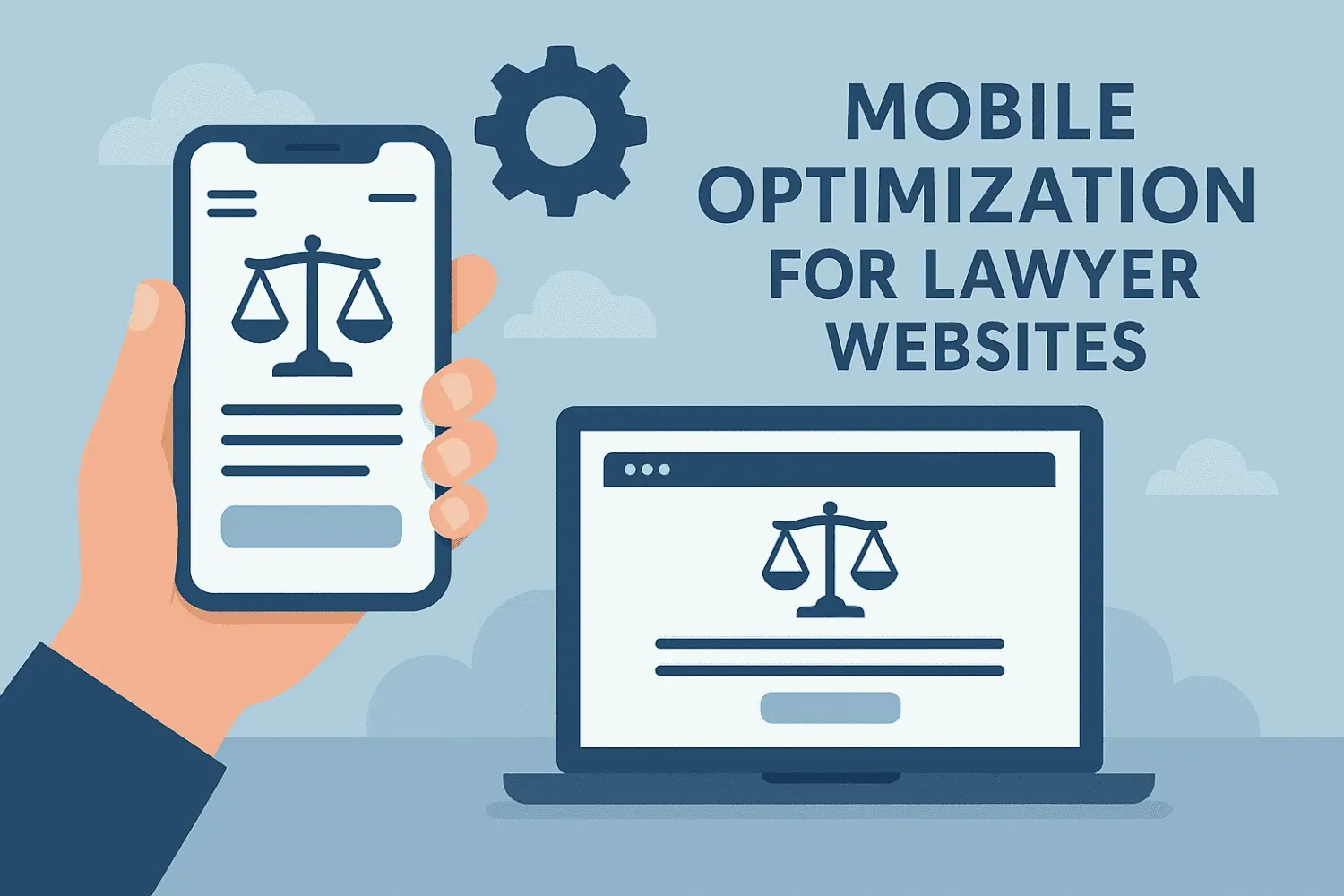 An image illustrating the importance of page speed and core web vitals for SEO