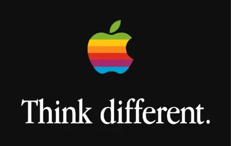 Apple think different.