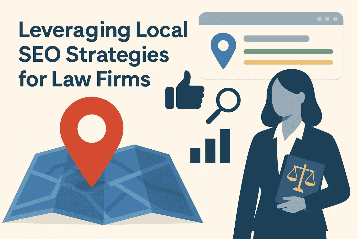 Leveraging local SEO strategies for law firms.