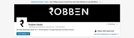 linkedin company page