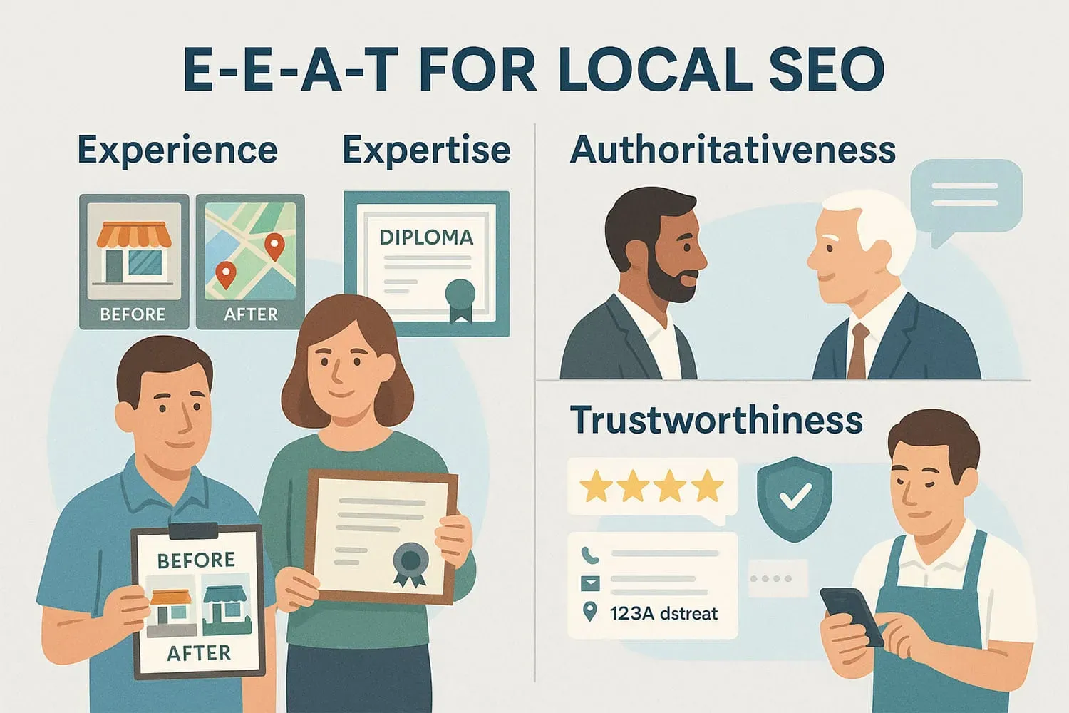 The Complete EEAT Local SEO Guide: How Service Businesses Dominate Local Search