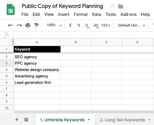 seo keyword research