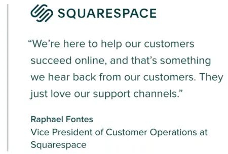 Website social proof.