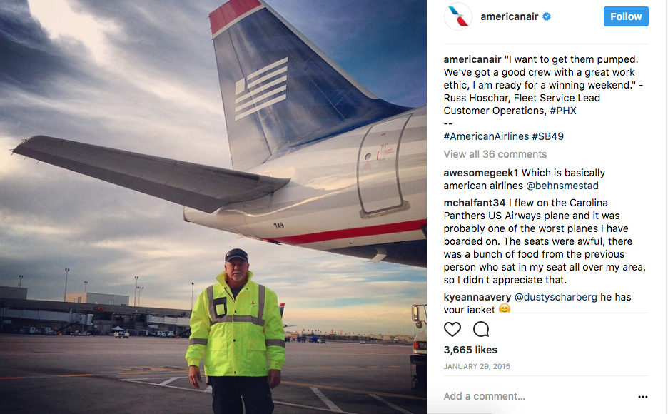 American-Airlines-Instagram-Example