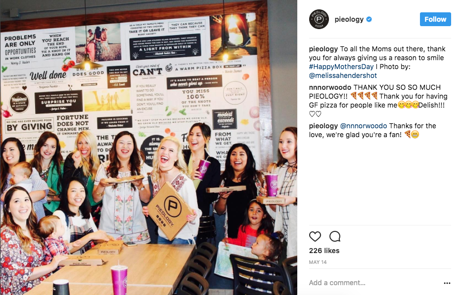 Pieology Instagram Picture