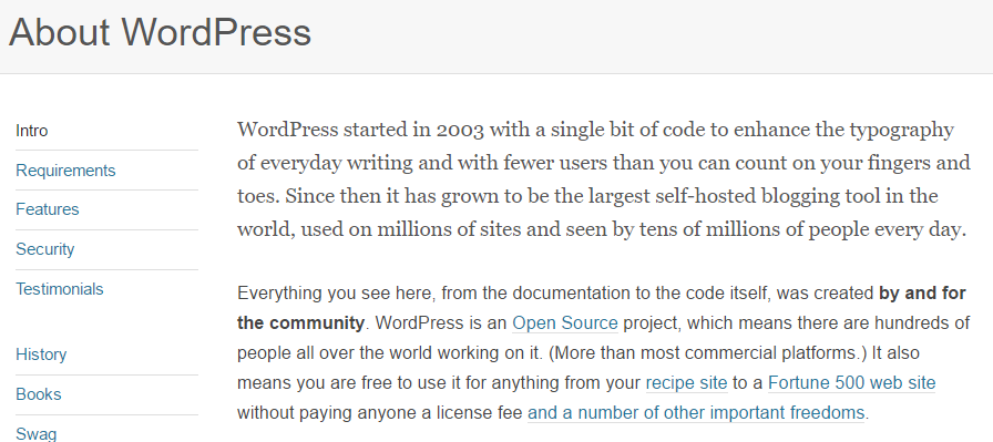 Wordpress Free