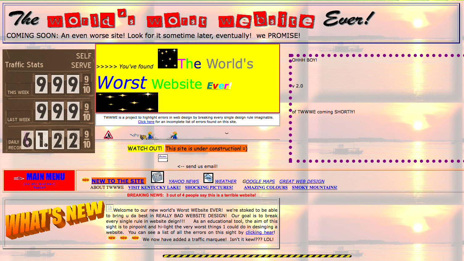 Words Worst Website