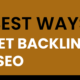 How To Generate Backlinks Guide.