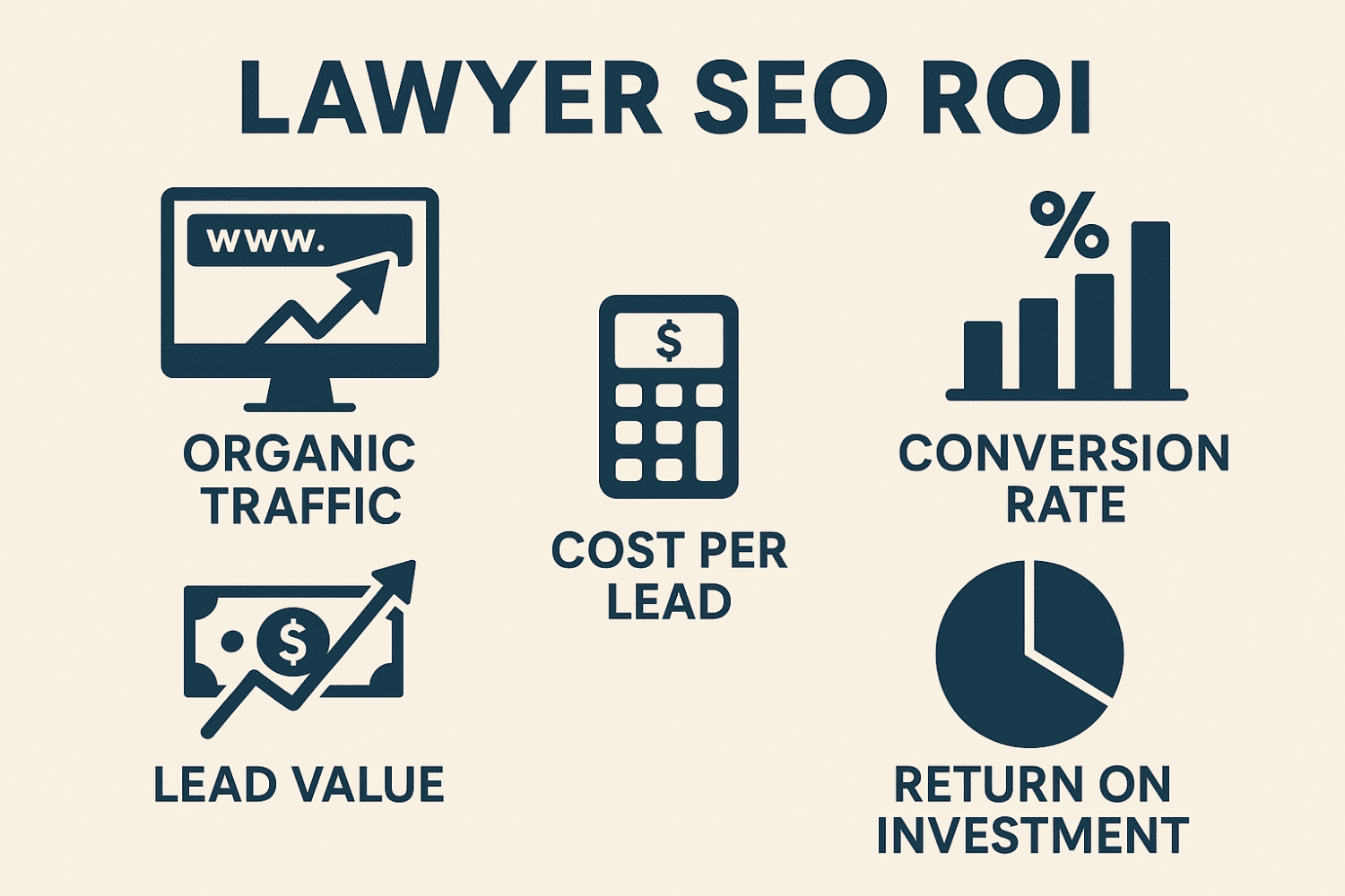 Maximizing Lawyer Seo Roi: A Clear And Practical Guide 11 A Visual Representation Of Key Metrics For Measuring Lawyer Seo Roi.