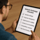 An Audit Checklist For A Website Redesign Process Displayed On A Digital Device.