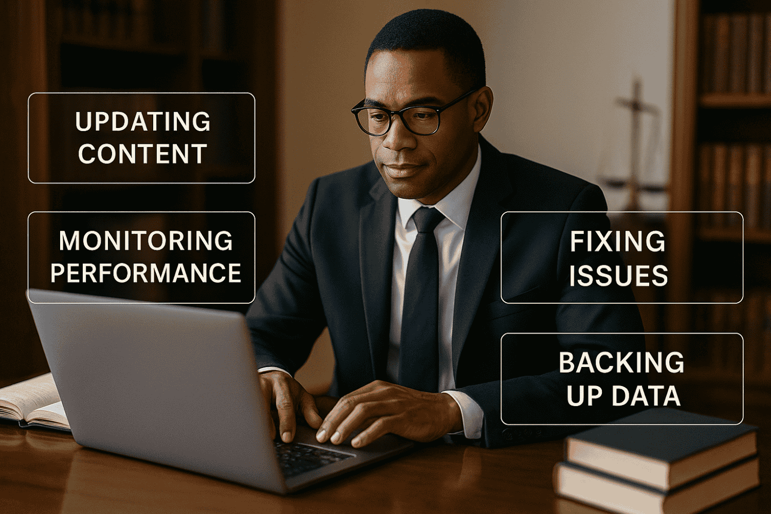 Key Website Maintenance Tasks For Lawyers Being Performed.
