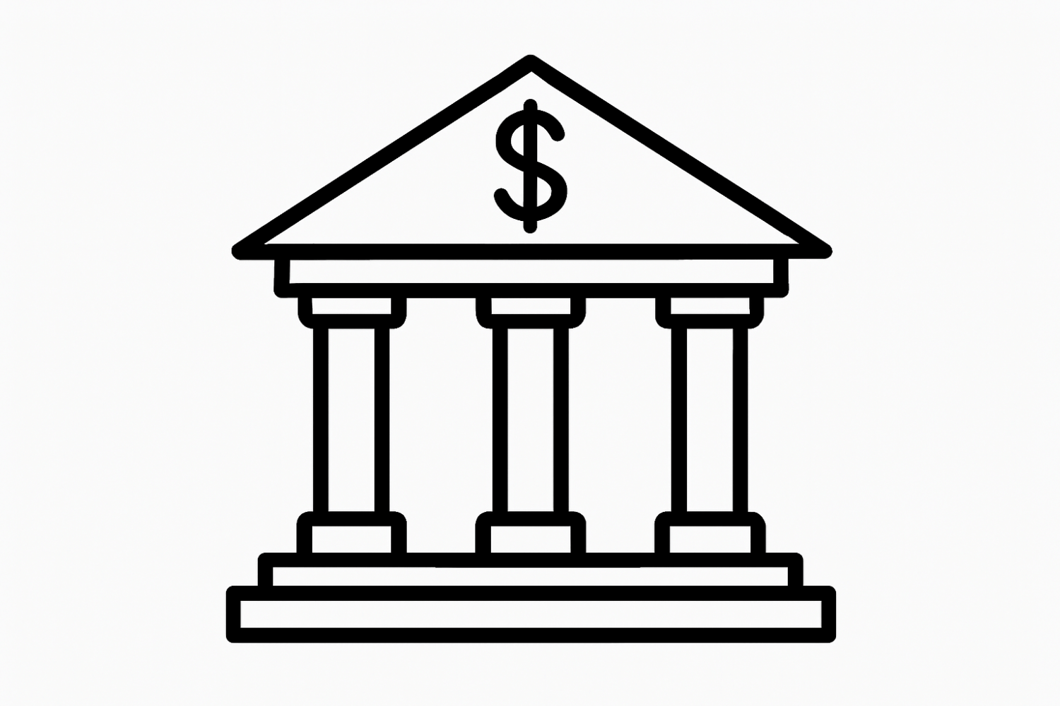 Mortgage Broker Lead-Gen Symbol – House Outline With Integrated Dollar-Sign Graphic