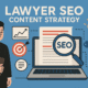 Visual Representation Of Lawyer Seo Content Strategy.